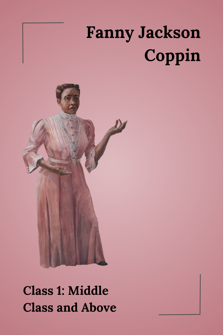 Portrait of Fanny Jackson Coppin