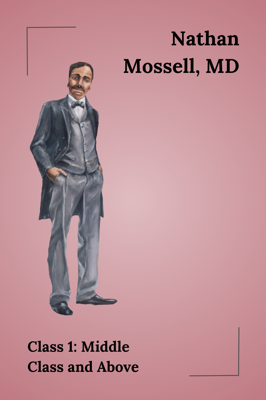 Portrait of Nathan Mossell
